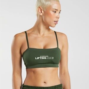 Gymshark Olive Lifting Club Sports Bra